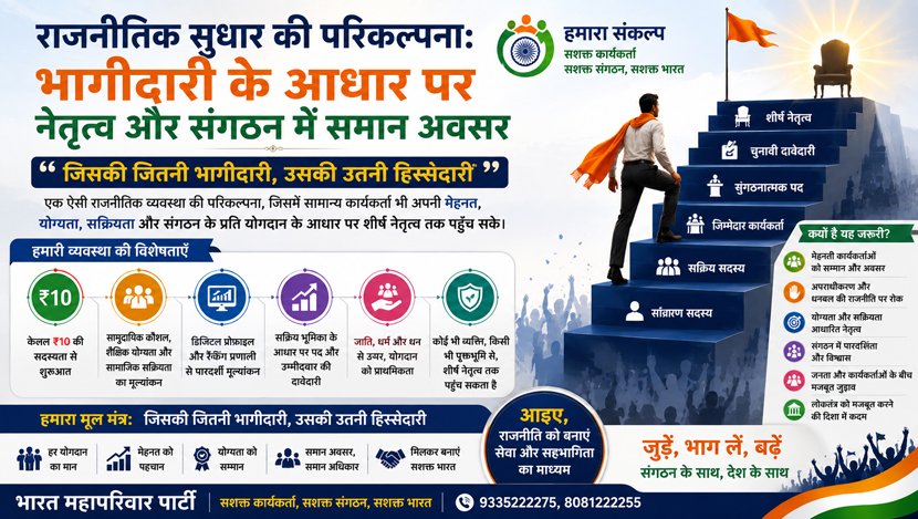 राजनीतिक सुधार एवं पारदर्शिता (Political Reform & Transparency)
