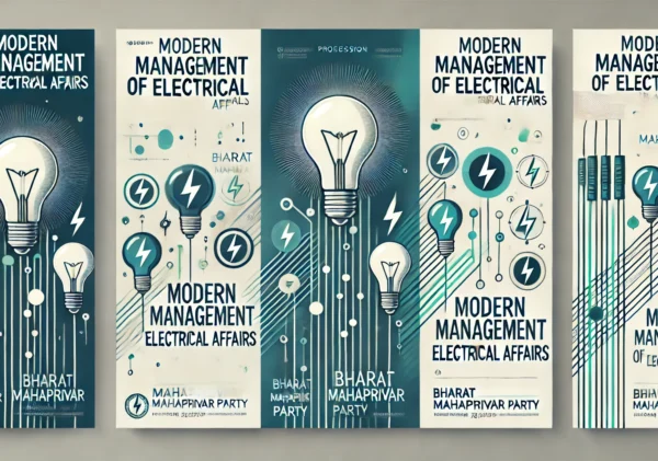 DALL·E-2024-11-09-14.16.00-Create-a-professional-banner-for-an-event-or-program-titled-Modern-Management-of-Electrical-Affairs-for-the-Bharat-Mahaprivar-Party.-The-design-shou