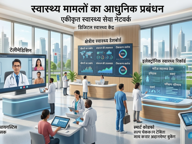 स्वास्थ्य मामलों का आधुनिक प्रबंधन