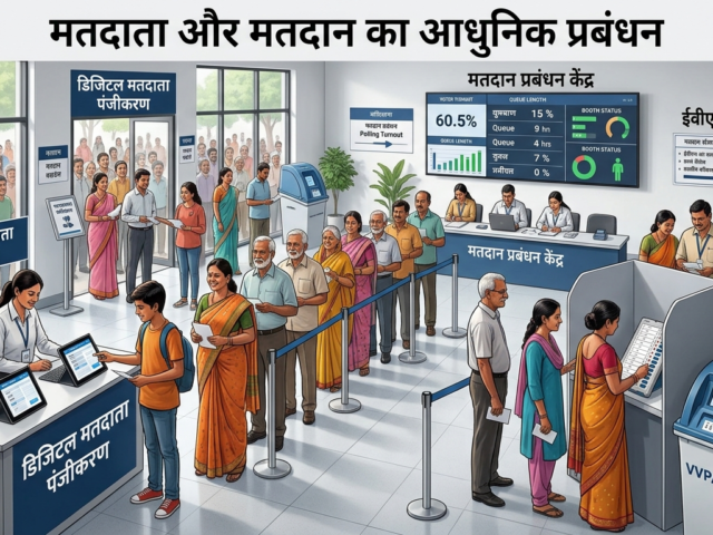 मतदाता और मतदान का आधुनिक प्रबंधन