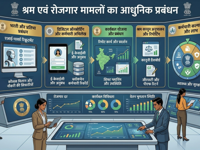 श्रम एवं रोजगार मामलों का आधुनिक प्रबंधन